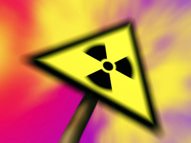 Radiation Sign, Computer Generated Image