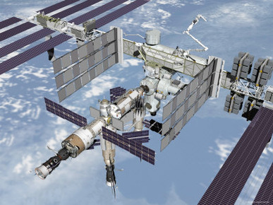 Computer Generated Image of the International Space Station