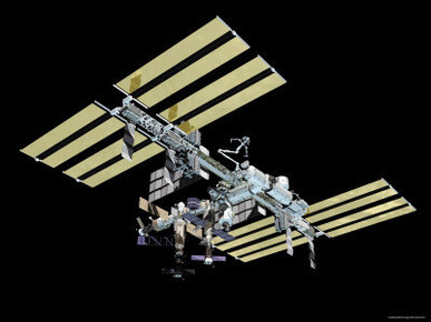 Computer Generated Image of the International Space Station