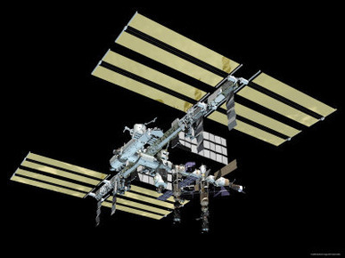 Computer Generated Image of the International Space Station