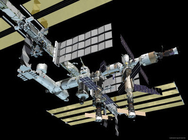 Computer Generated Image of the International Space Station
