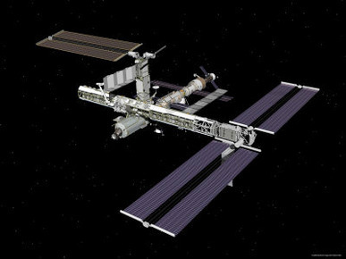 Computer Generated Image of the International Space Station