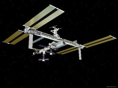 Computer Generated Image of the International Space Station