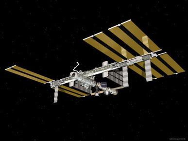Computer Generated Image of the International Space Station