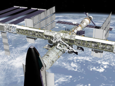 Computer Generated Image of the International Space Station