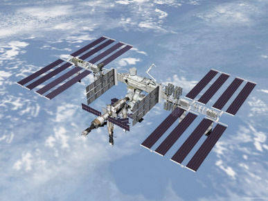 Computer Generated Image of the International Space Station