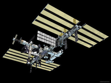 Computer Generated Image of the International Space Station