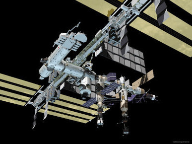 Computer Generated Image of the International Space Station
