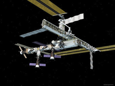 Computer Generated Image of the International Space Station