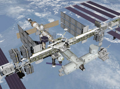Computer Generated Image of the International Space Station