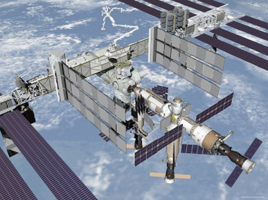 Computer Generated Image of the International Space Station