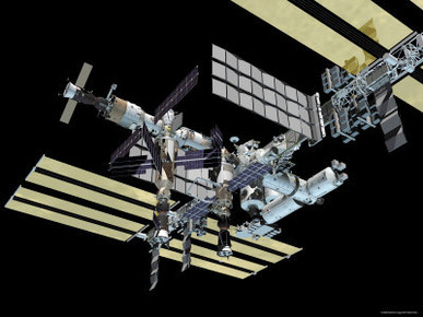 Computer Generated Image of the International Space Station