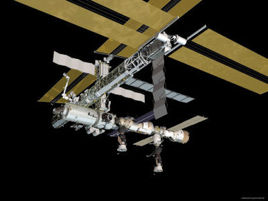 Computer Generated Image of the International Space Station