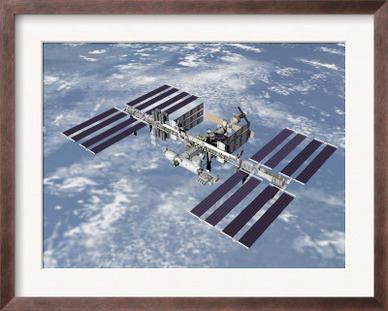 Computer Generated Image of the International Space Station