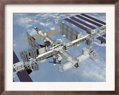 Computer Generated Image of the International Space Station