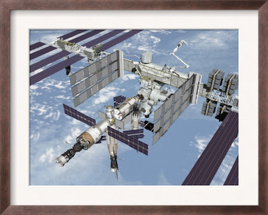 Computer Generated Image of the International Space Station