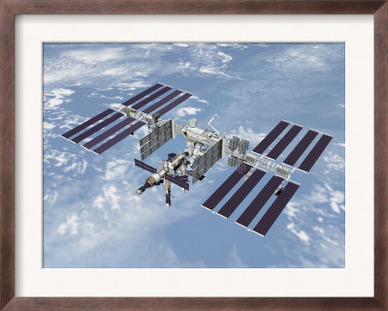 Computer Generated Image of the International Space Station