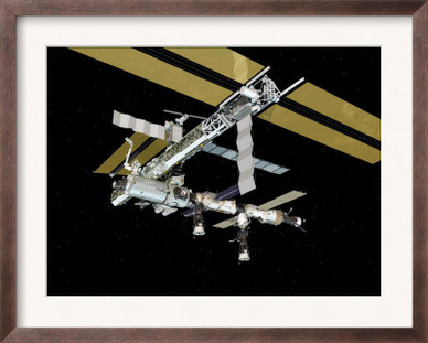 Computer Generated Image of the International Space Station