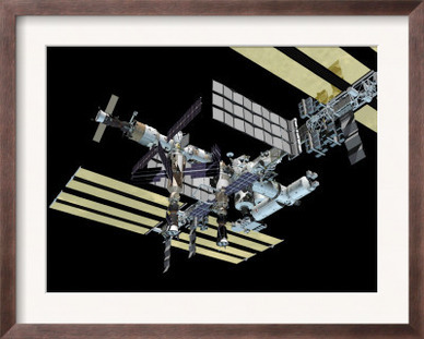 Computer Generated Image of the International Space Station