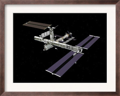 Computer Generated Image of the International Space Station