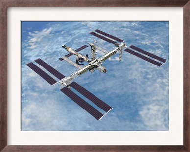Computer Generated Image of the International Space Station