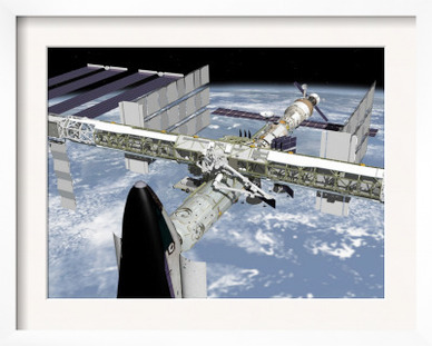 Computer Generated Image of the International Space Station
