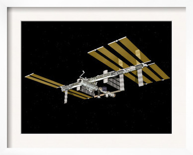 Computer Generated Image of the International Space Station