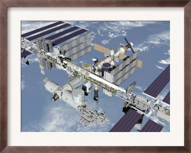 Computer Generated Image of the International Space Station