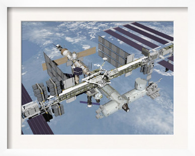 Computer Generated Image of the International Space Station