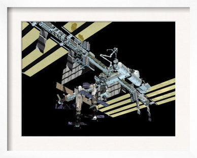 Computer Generated Image of the International Space Station