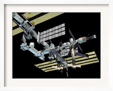 Computer Generated Image of the International Space Station