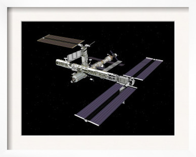Computer Generated Image of the International Space Station