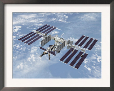 Computer Generated Image of the International Space Station