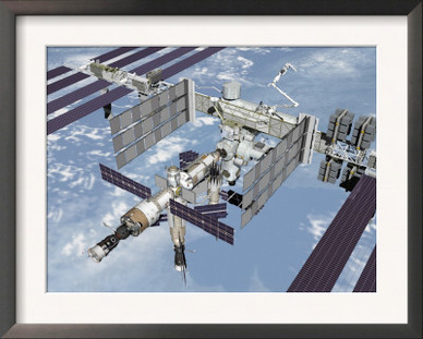 Computer Generated Image of the International Space Station
