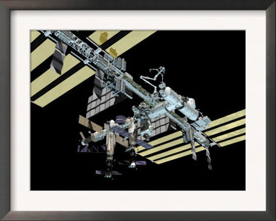 Computer Generated Image of the International Space Station