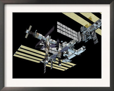 Computer Generated Image of the International Space Station