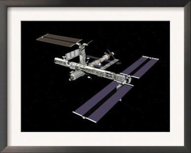 Computer Generated Image of the International Space Station