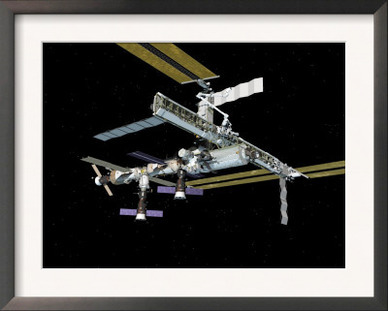 Computer Generated Image of the International Space Station